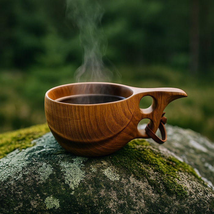 Pollo birch burl wood kuksa 25 cl