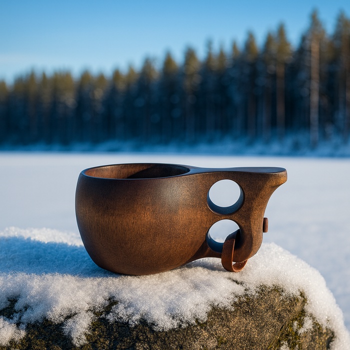 Kukka wooden cup 20 cl