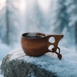 Kukka tazza in legno 20 cl