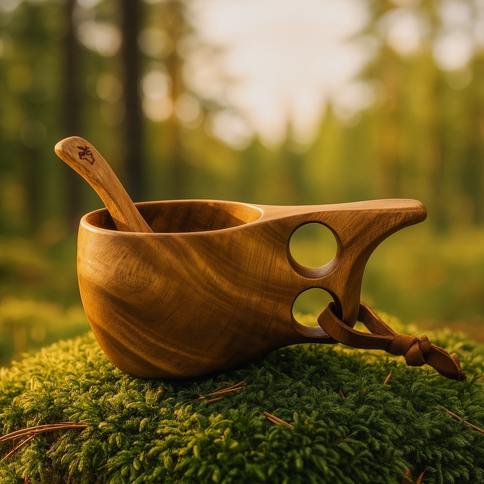 Lohi cucchiaio in legno