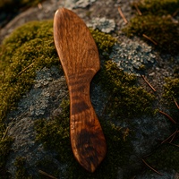 Kirjais birch burl butter knife