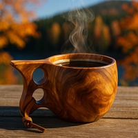 Kuukkeli kuksa en bois de loupe de bouleau 20 cl