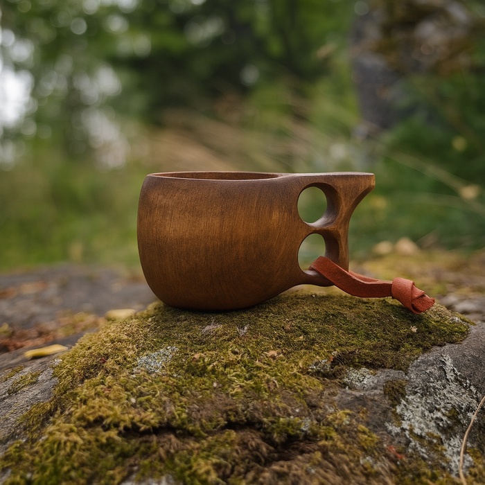 Kukka tasse en bois 20 cl