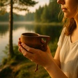 Kukka wooden cup 20 cl