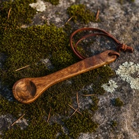 Kirjalaon small wooden spoon of birch burl