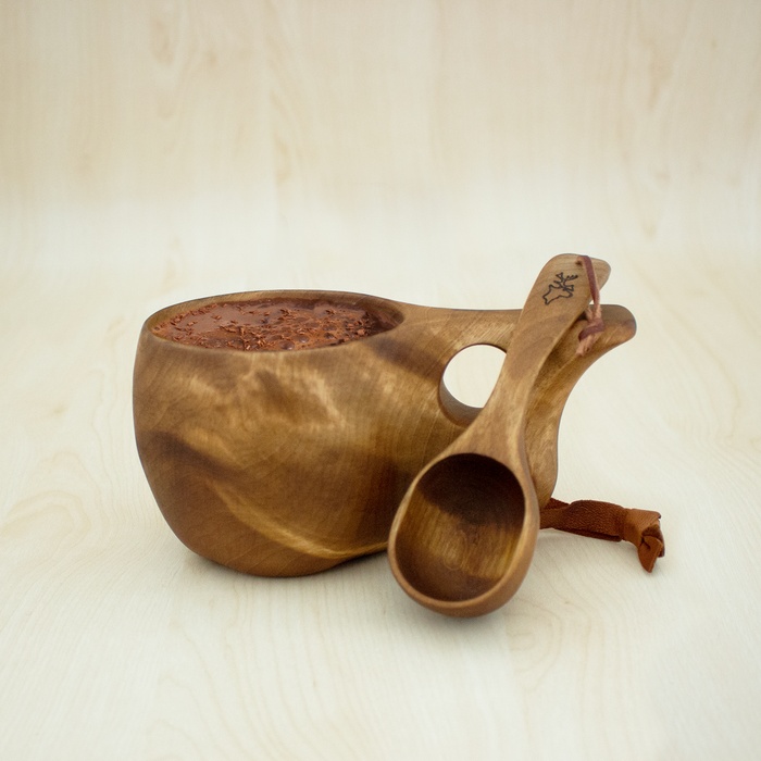 Lohi wooden spoon of birch burl