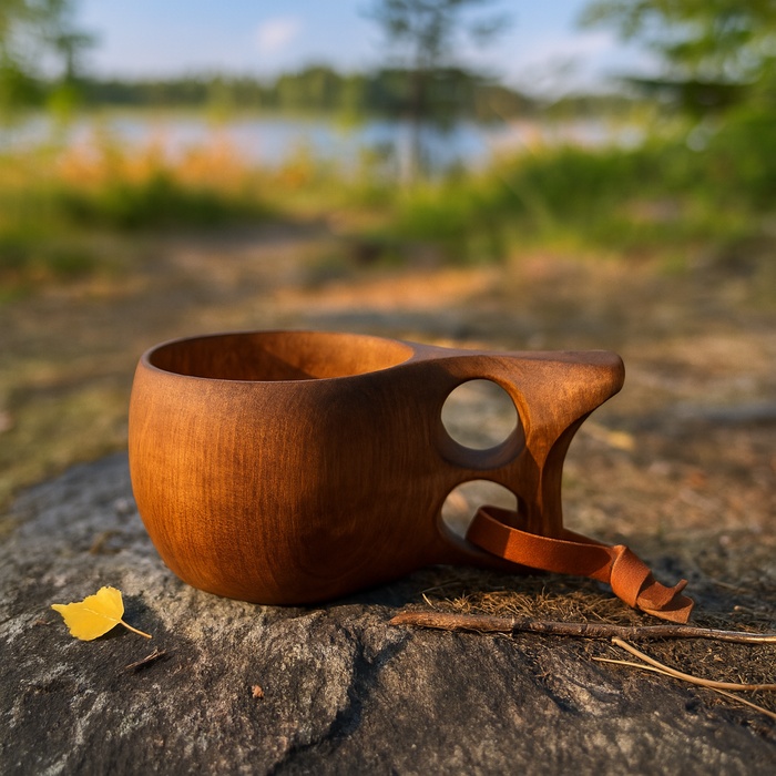 Kukka tasse en bois 20 cl