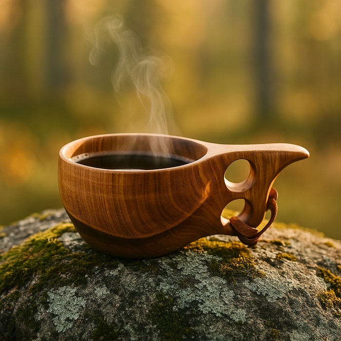Pollo birch burl wood kuksa 25 cl
