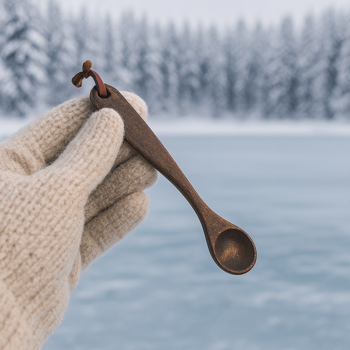 Kirjalaon small wooden spoon