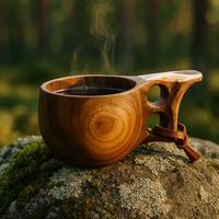 Husky kuksa en bois de loupe de bouleau 25 cl
