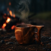 Hirvi birch burl wood kuksa 25 cl