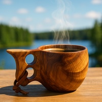 Kuukkeli kuksa en bois de loupe de bouleau 20 cl