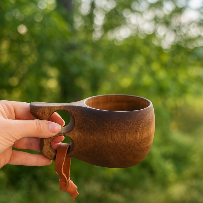 Kukka tasse en bois 20 cl