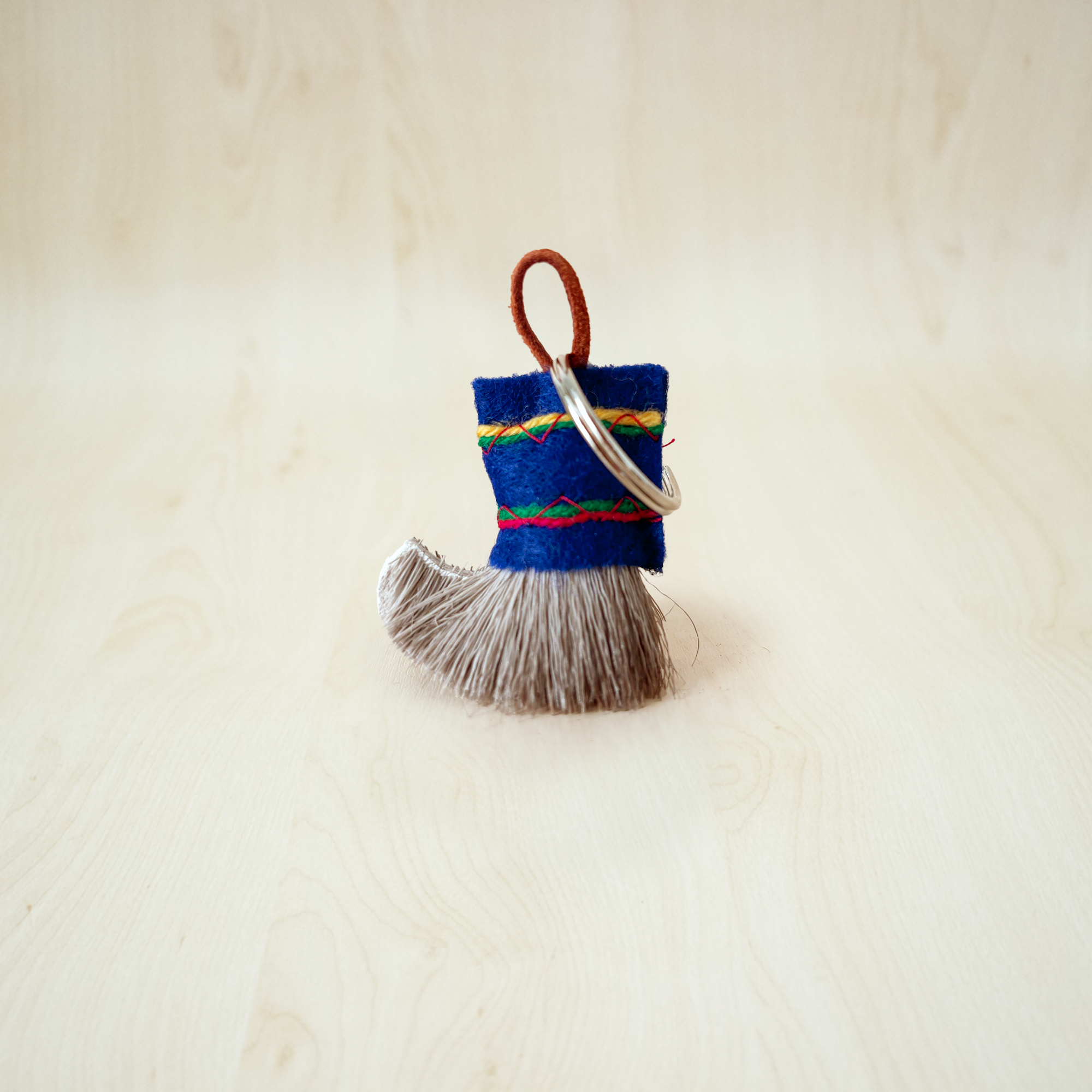 Koitto Sami reindeer fur key ring